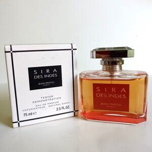 Jean Patou - Sira Des Indes Eau De Parfum - 75 ml   Vintage Tester.